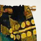 Gustav Klimt Water Serpents II Window Curtain Gallery Image 2