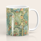 Floral Tree After William Morris Digital Painting Coffee Mug Gallery Image 1