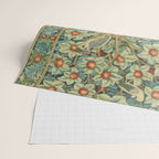 Floral Tree After William Morris Digital Painting Wrapping Paper Gallery Image 2