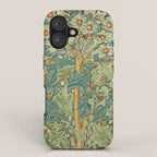 Floral Tree After William Morris Digital Painting iPhone Case Gallery Image 1