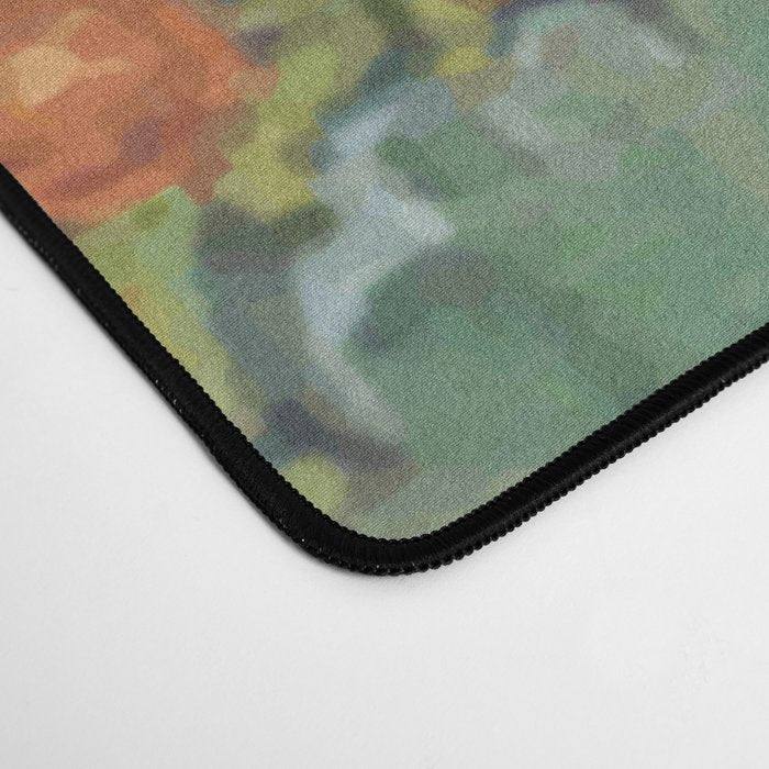 Floral Tree After William Morris Digital Painting Desk Mat Gallery Image 4