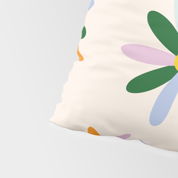 Patchwork Daisies  Pillow Sham Gallery Image 4