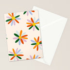 Patchwork Daisies  Stationery Card Gallery Image 2
