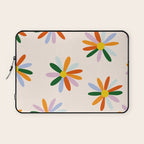 Patchwork Daisies  Laptop Sleeve Gallery Image 1