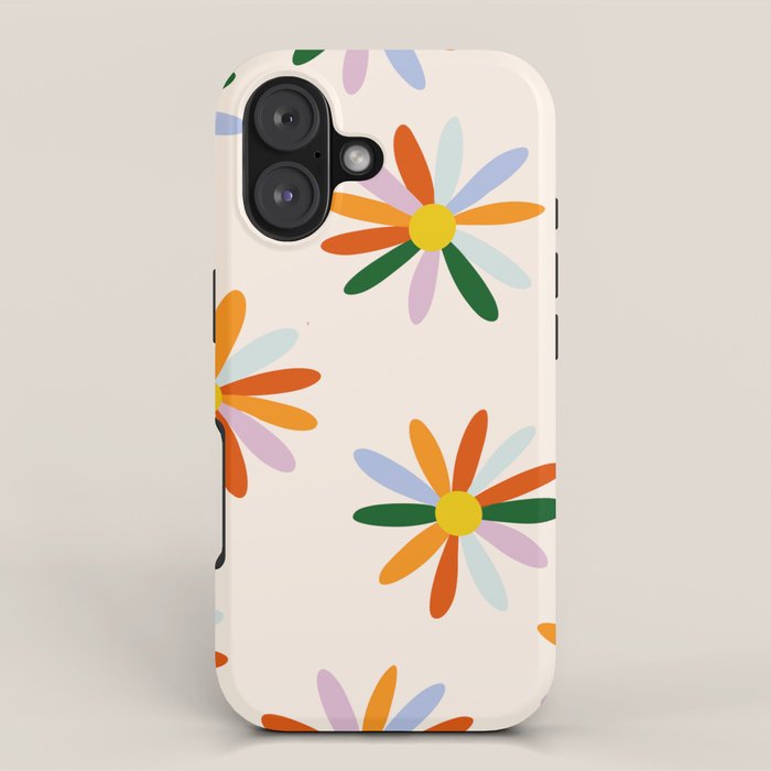 Patchwork Daisies  iPhone Case Gallery Image 1