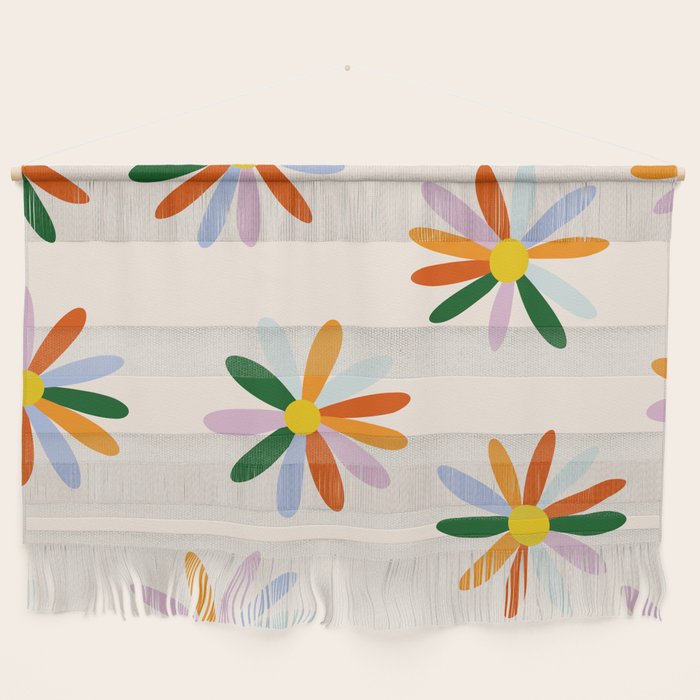 Patchwork Daisies  Wall Hanging Gallery Image 1