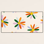 Patchwork Daisies  Desk Mat Gallery Image 3