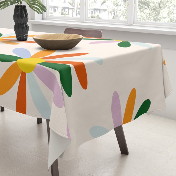 Patchwork Daisies  Tablecloth Gallery Image 3