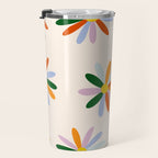 Patchwork Daisies  Travel Mug Gallery Image 3