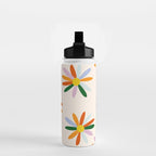 Patchwork Daisies  Water Bottle Gallery Image 2
