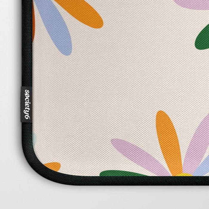 Patchwork Daisies  Laptop Sleeve Gallery Image 3