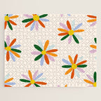 Patchwork Daisies  Jigsaw Puzzle Gallery Image 1