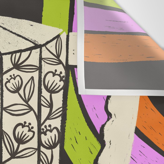 Moka Pot Rainbow - Black Wall Tapestry Gallery Image 3