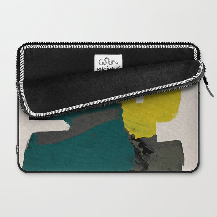 minimal abstract shapes  Laptop Sleeve Gallery Image 2