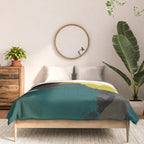 minimal abstract shapes  Comforter Gallery Image 3