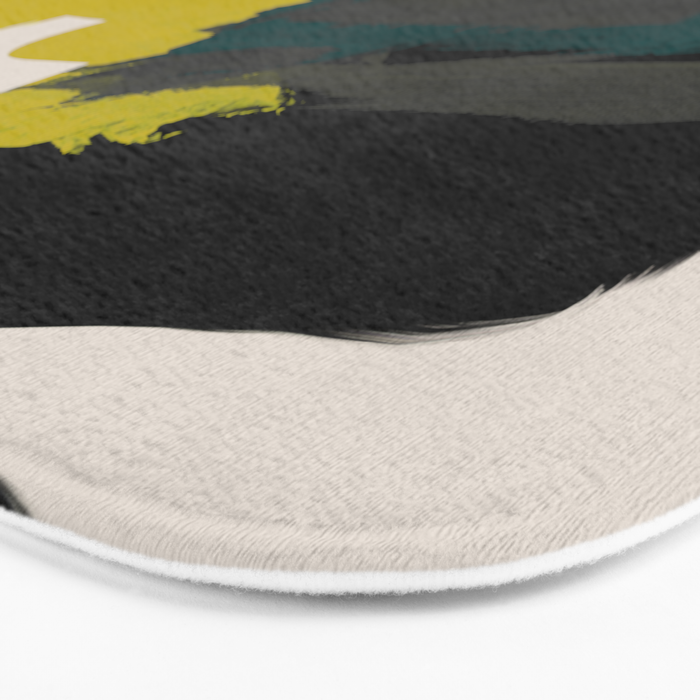 minimal abstract shapes  Bath Mat Gallery Image 3