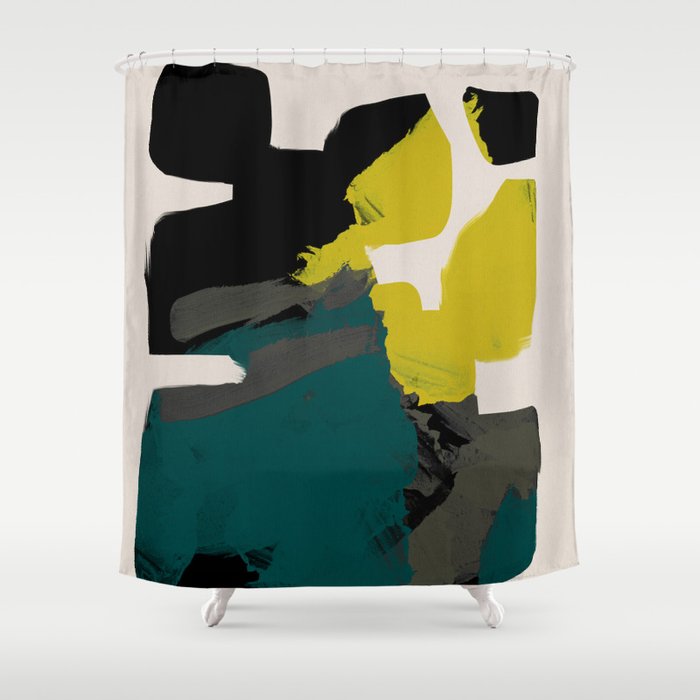 minimal abstract shapes  Shower Curtain Gallery Image 1