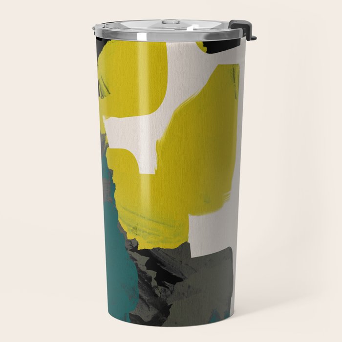 minimal abstract shapes  Travel Mug Gallery Image 2