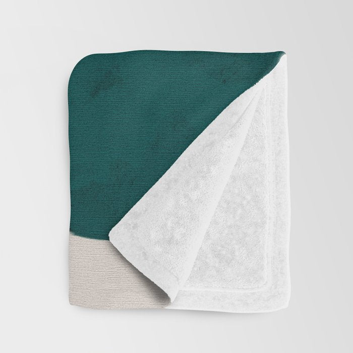minimal abstract shapes  Throw Blanket Gallery Image 3