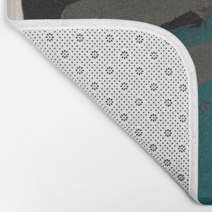 minimal abstract shapes  Bath Mat Gallery Image 2