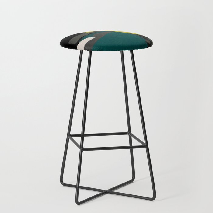 minimal abstract shapes  Stool Gallery Image 1
