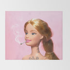 Girl Grown Up Throw Blanket Gallery Image 2