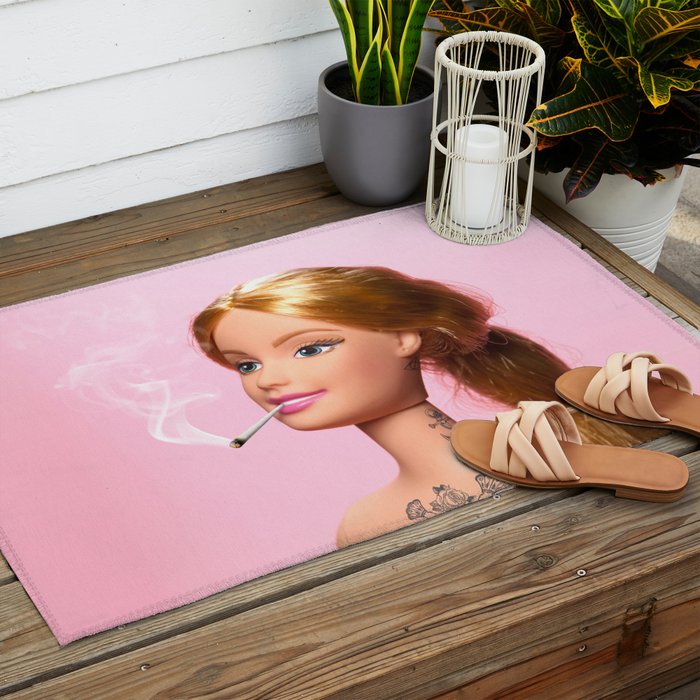 Girl Grown Up Outdoor Rug Gallery Image 2