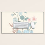 Verdant Branches 03 Desk Mat Gallery Image 1