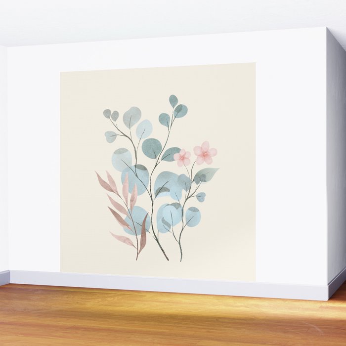 Verdant Branches 03 Wall Mural Gallery Image 2