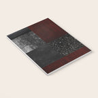 Patchwork (Burgundy and Black) Notebook Gallery Image 3