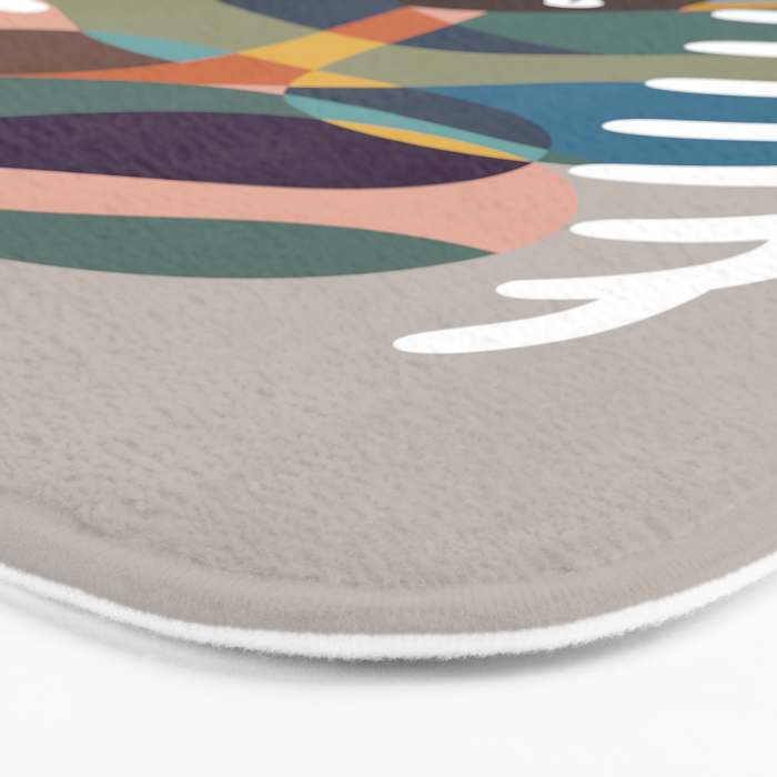 Cat Landscape 107: Here Comes the Cat Bath Mat Gallery Image 3