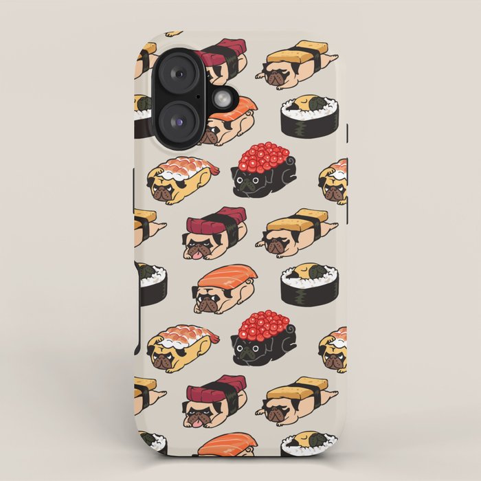 Sushi Pug iPhone Case Gallery Image 1