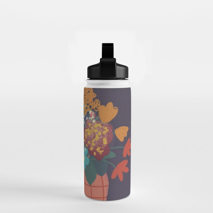 Floral still life Water Bottle Gallery Image 2