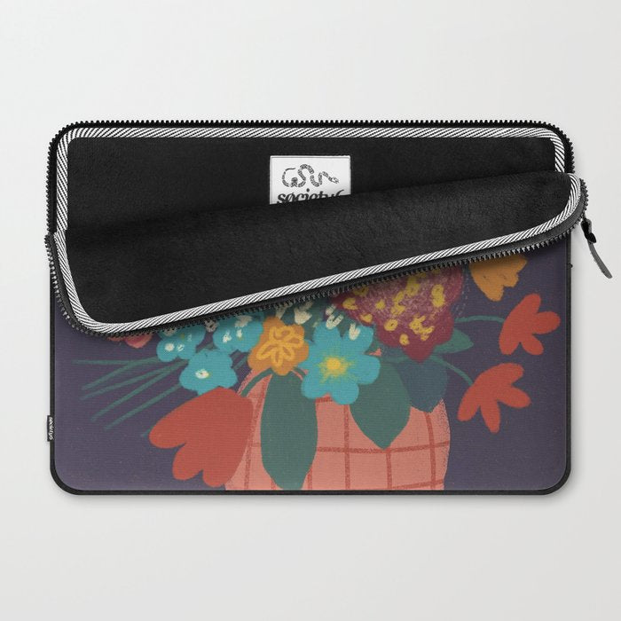 Floral still life Laptop Sleeve Gallery Image 2