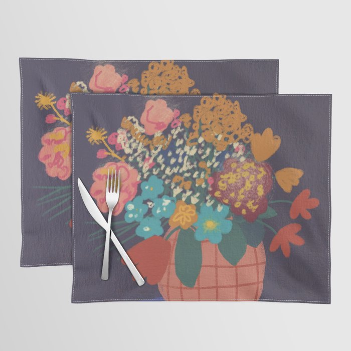 Floral still life Placemat Gallery Image 1