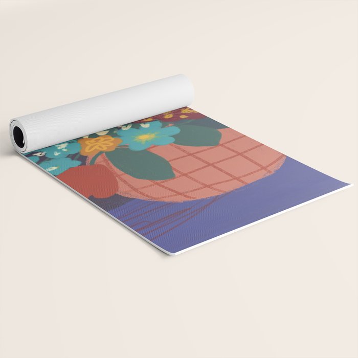Floral still life Yoga Mat Gallery Image 2