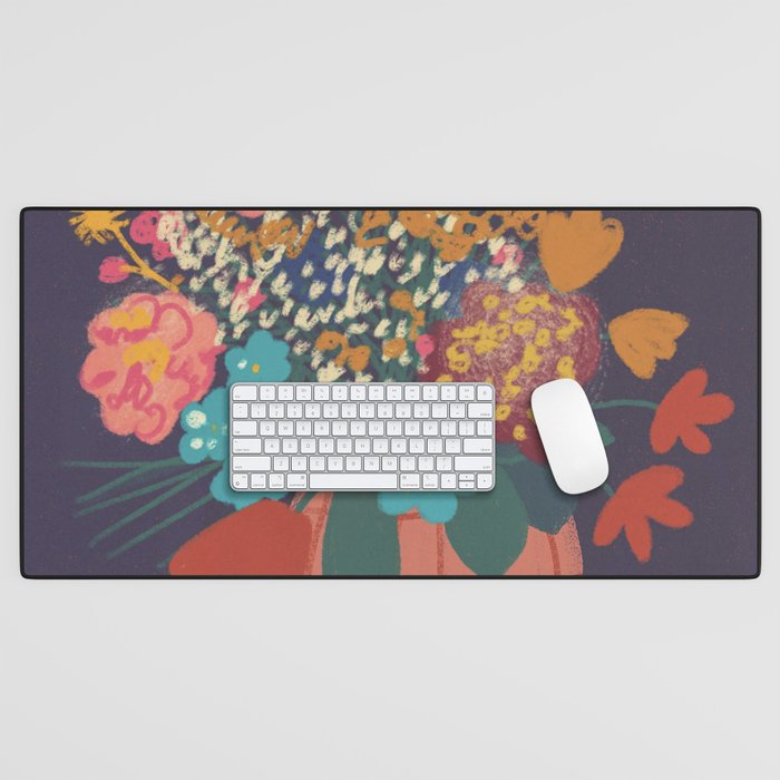 Floral still life Desk Mat Gallery Image 1