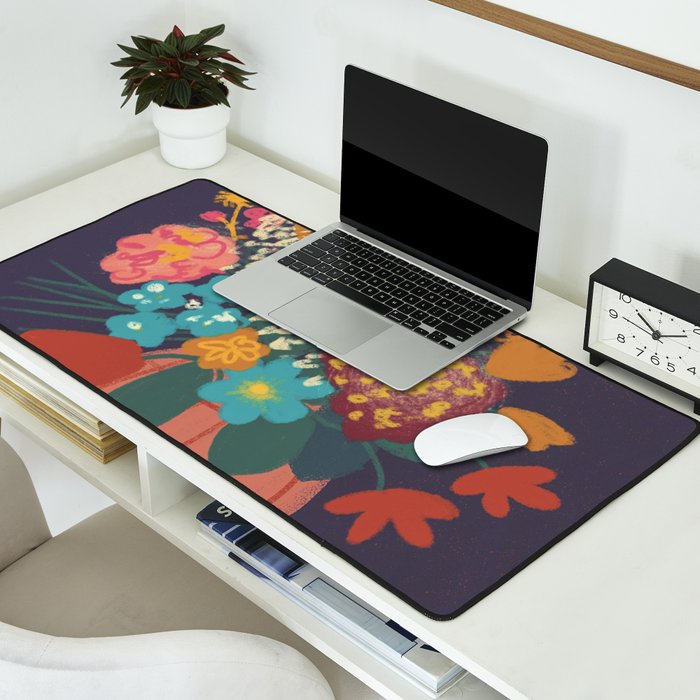 Floral still life Desk Mat Gallery Image 2