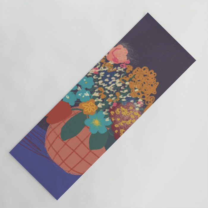 Floral still life Yoga Mat Gallery Image 1