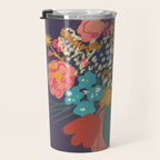 Floral still life Travel Mug Gallery Image 3