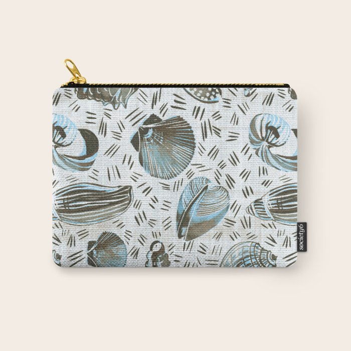 The naturalist among us - shell story Carry All Pouch Gallery Image 1