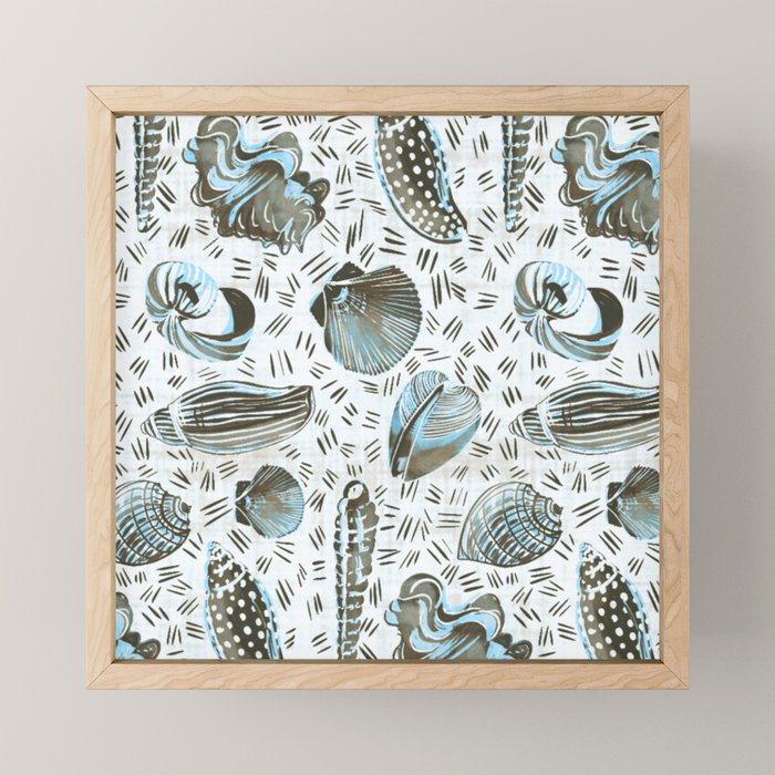 The naturalist among us - shell story Mini Art Print Gallery Image 1