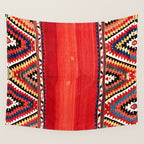 Fethiye  Antique Turkish Kilim Camel Trapping Print Wall Tapestry Gallery Image 4