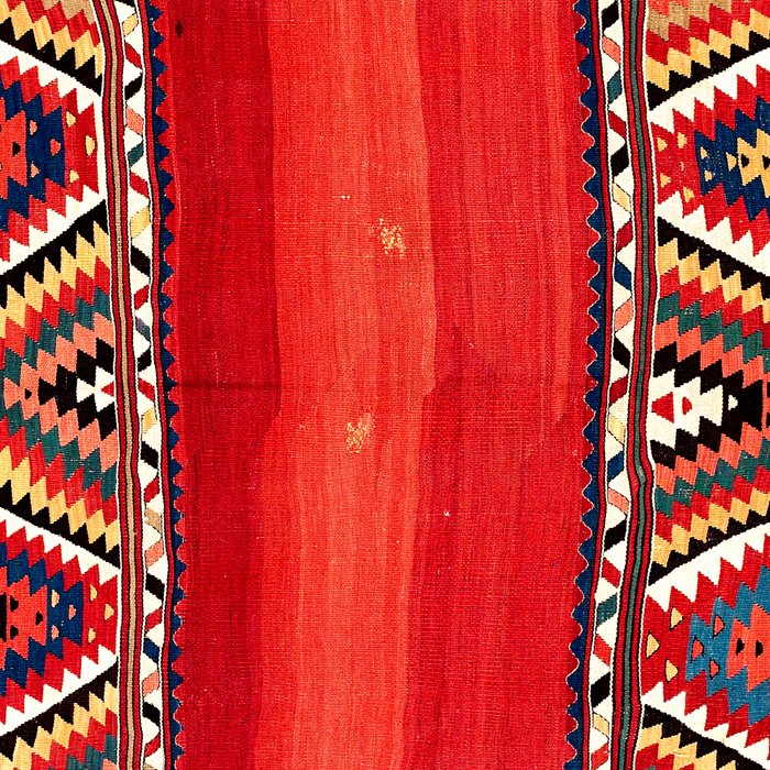 Fethiye  Antique Turkish Kilim Camel Trapping Print Coffee Mug Gallery Image 2