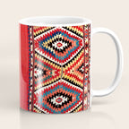 Fethiye  Antique Turkish Kilim Camel Trapping Print Coffee Mug Gallery Image 1