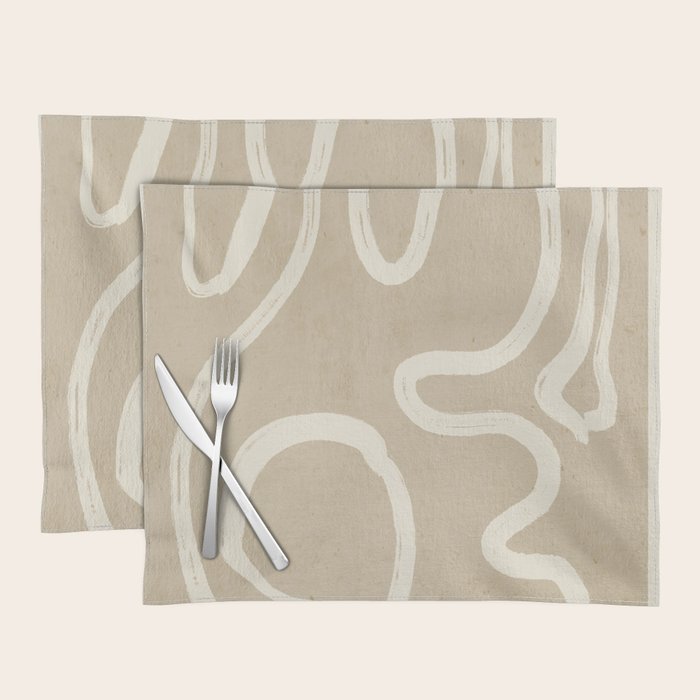 Abstract line art 71 Placemat Gallery Image 1