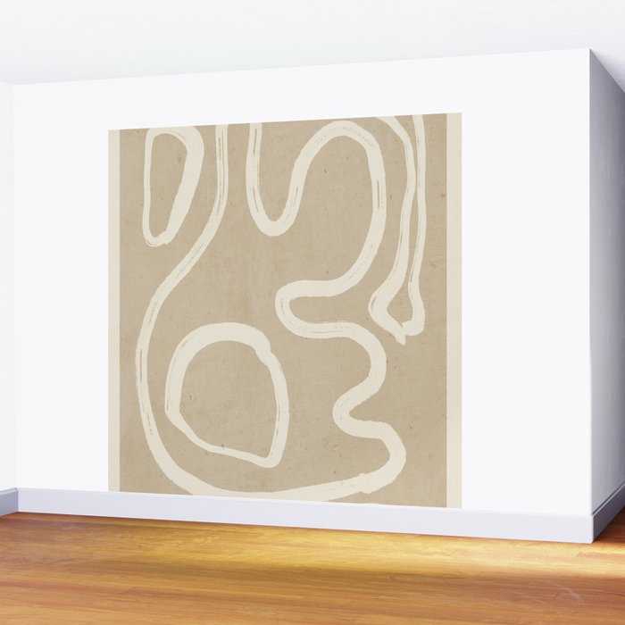 Abstract line art 71 Wall Mural Gallery Image 2