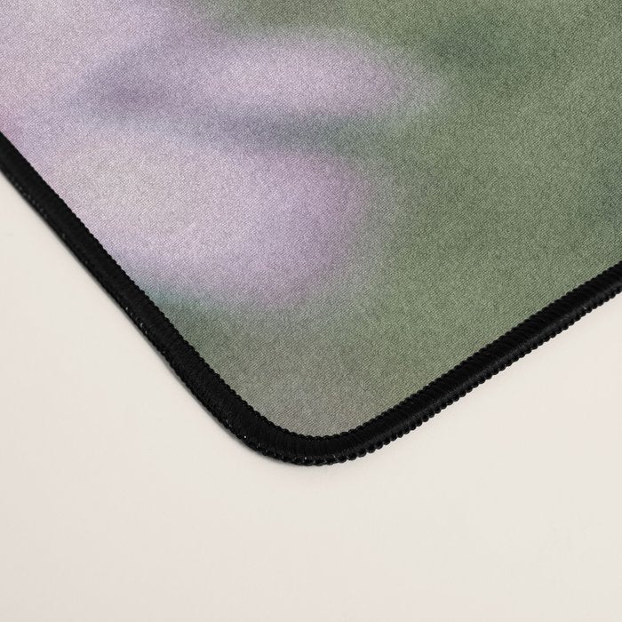 Joyful Little Flowers x purple modern botanical photograph Desk Mat Gallery Image 4