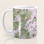 Joyful Little Flowers x purple modern botanical photograph Coffee Mug Gallery Image 3