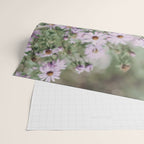 Joyful Little Flowers x purple modern botanical photograph Wrapping Paper Gallery Image 2